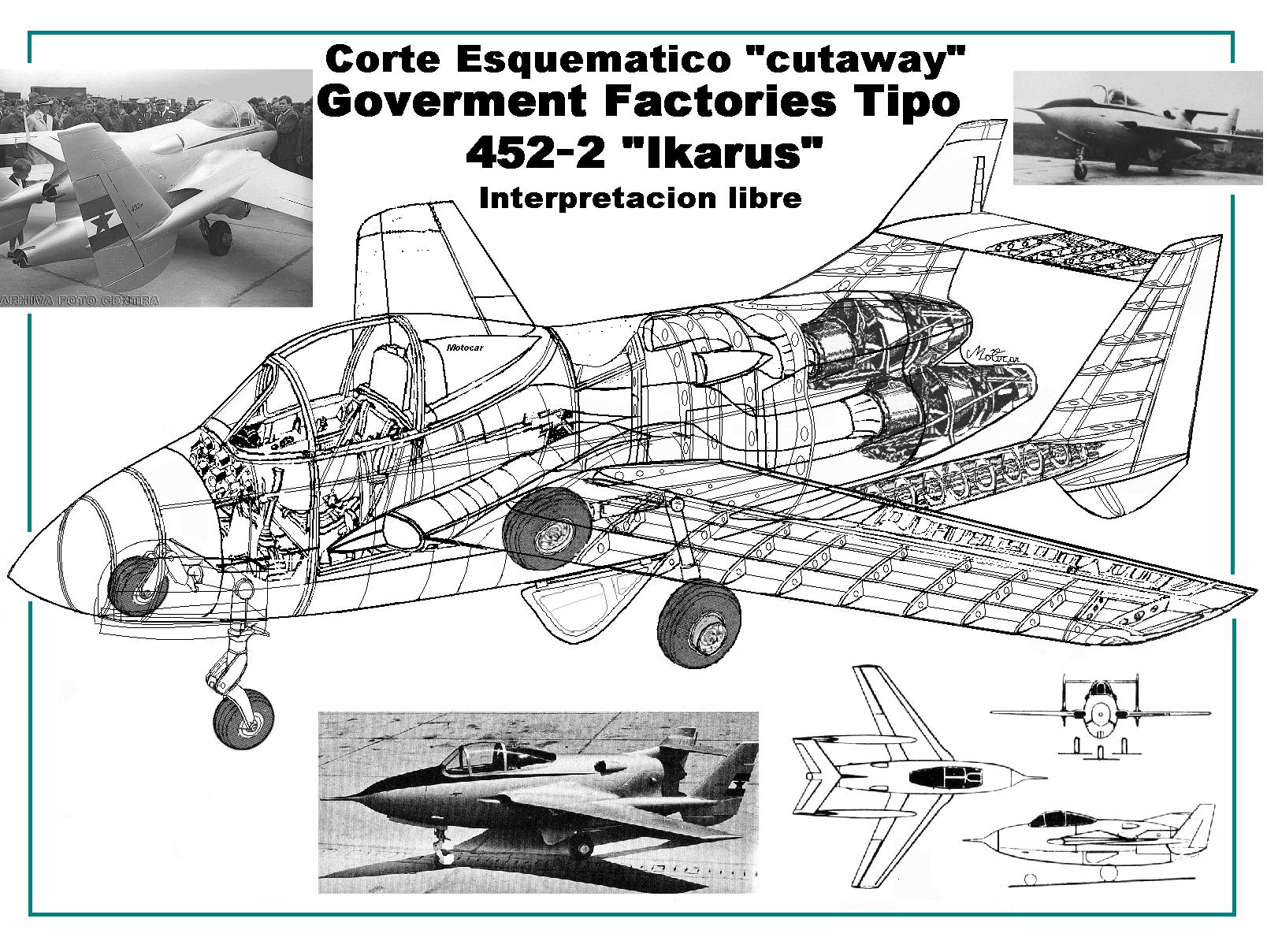 Cutaway Ikarus 452